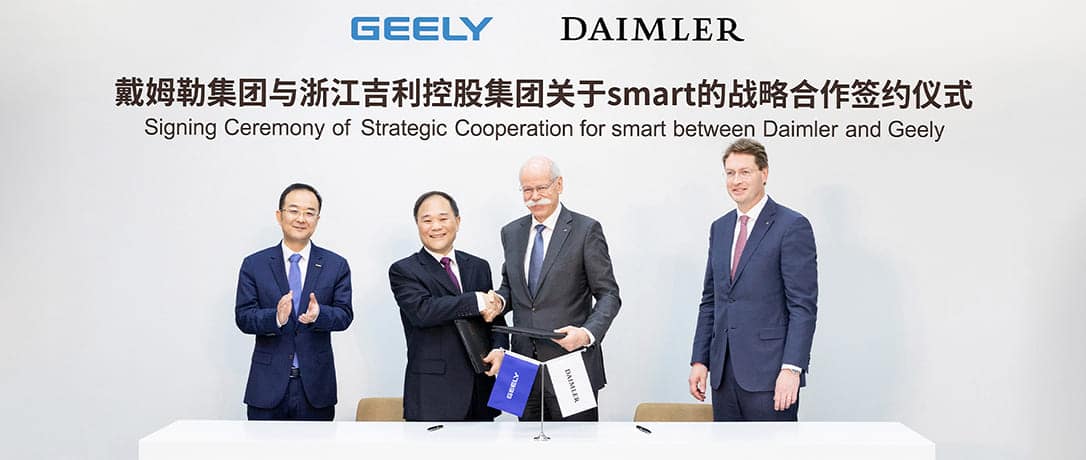Geely and Daimler