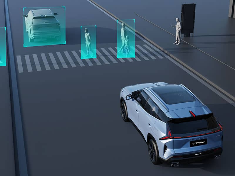 Geely Cityray - sigurnost