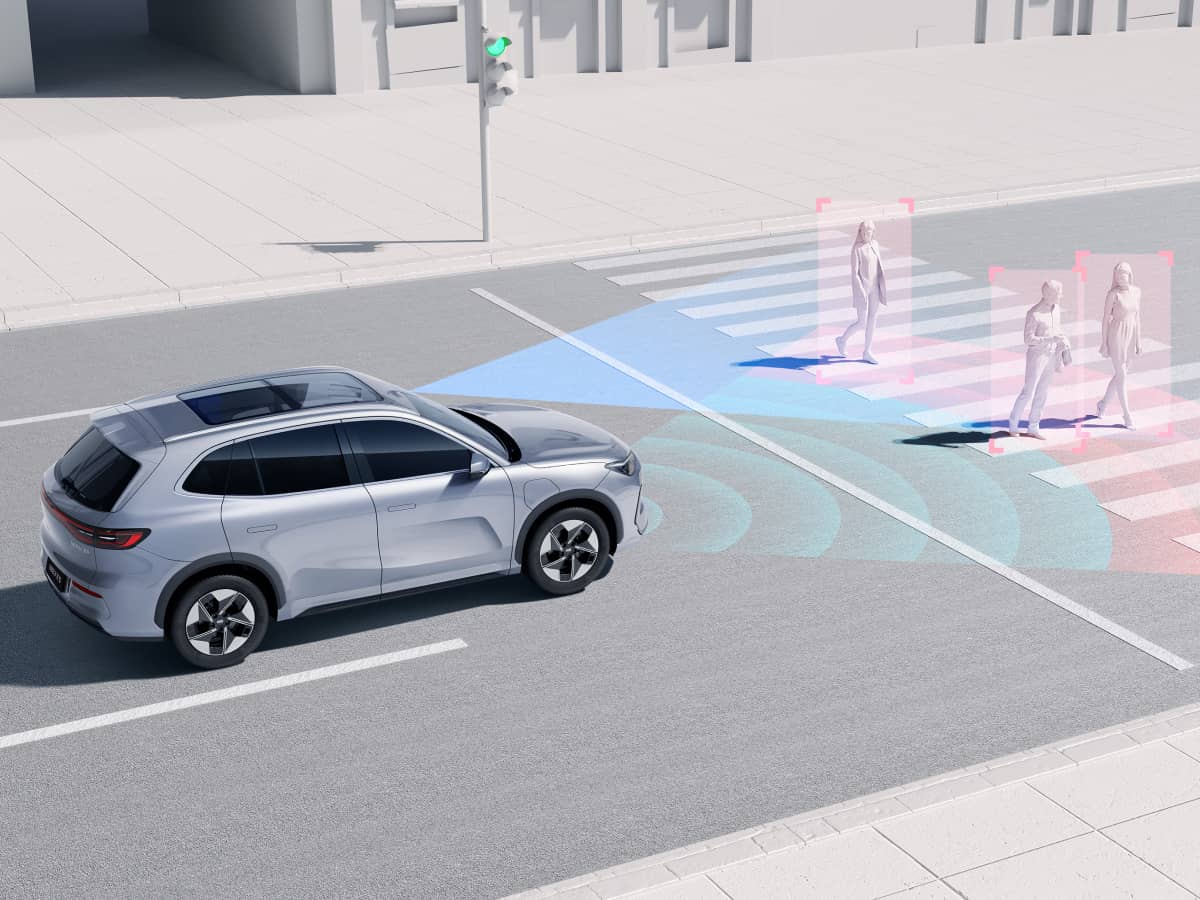 GEELY E5 Frânare automată de urgență (AEB)