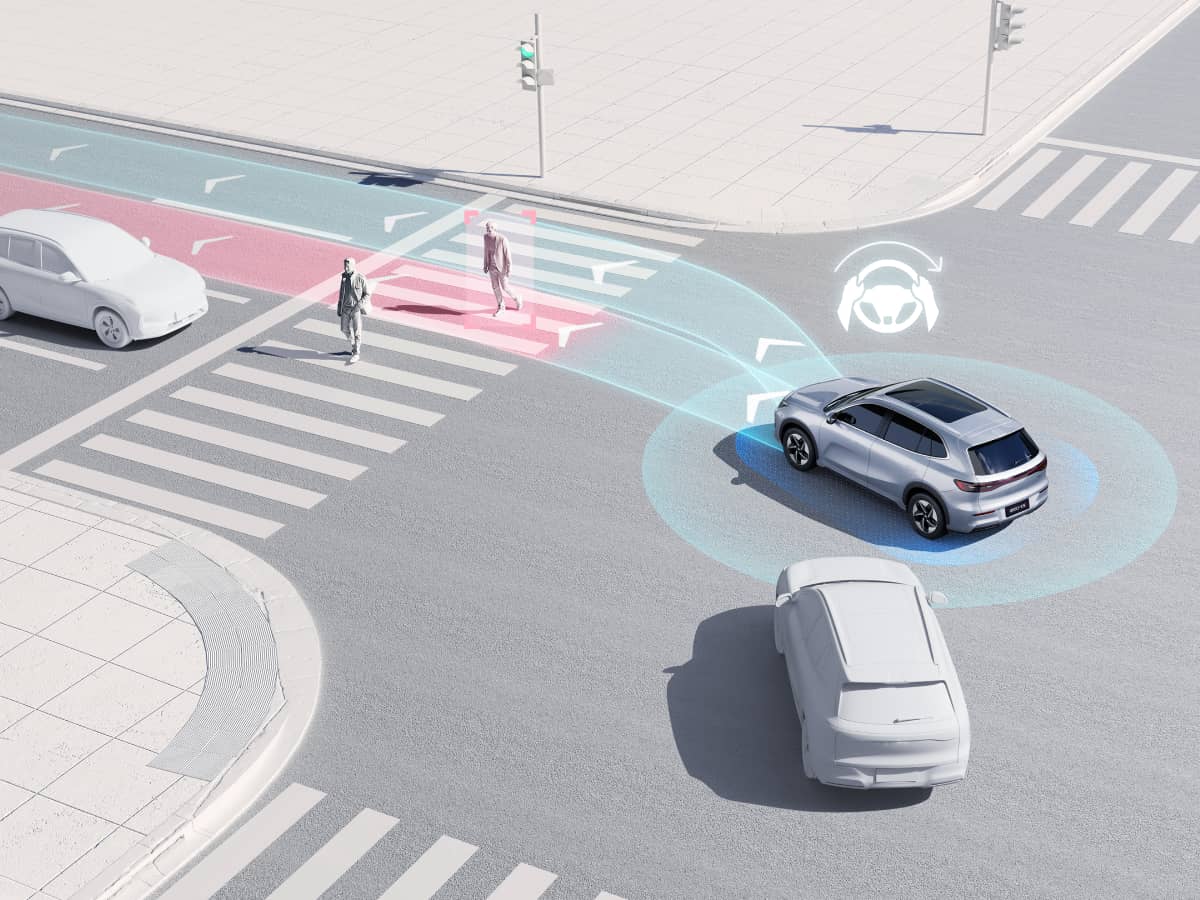 GEELY E5 Asistență la evitarea coliziunii (EMA)