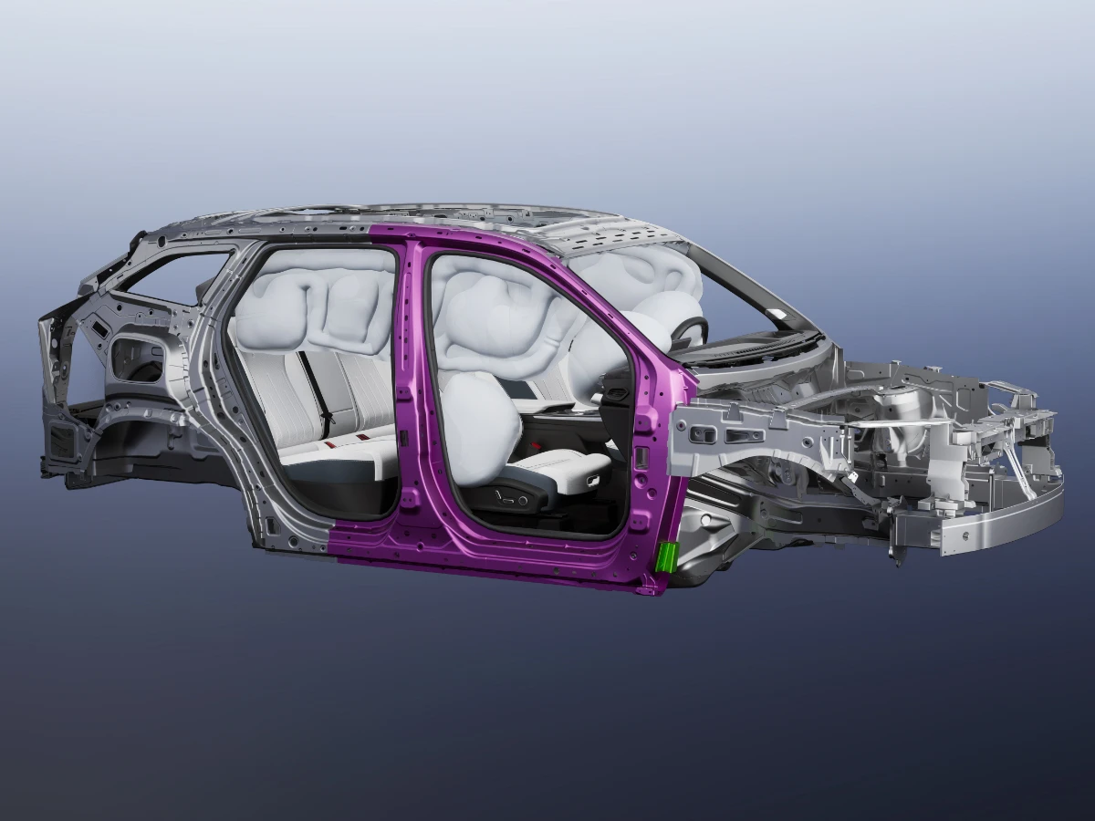Geely Starray Čelična karoserija