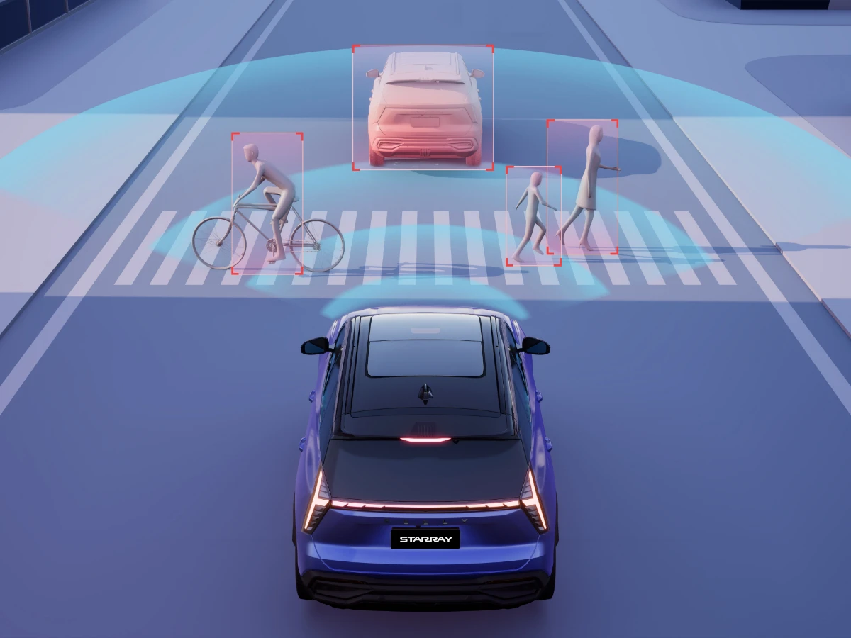 Geely Starray Sistem AEB