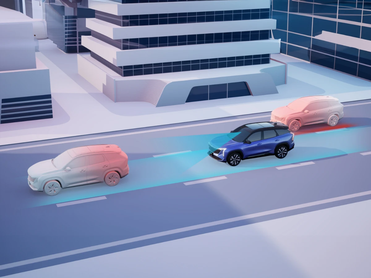 Geely Starray Adaptivni tempomat sa održavanjem razdaljine