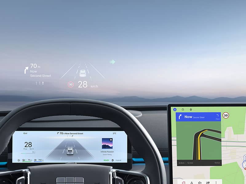 Geely Starray EM-i - unutrašnjost