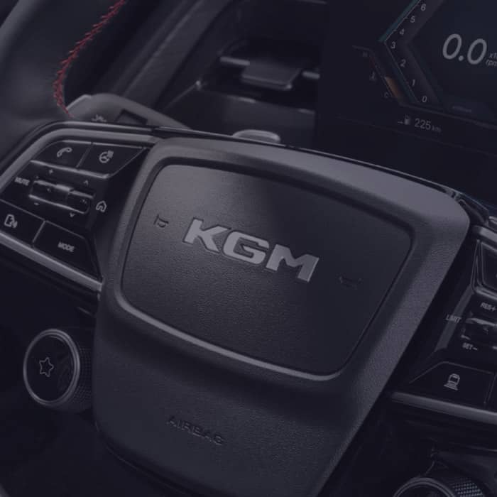 KGM testna voznja