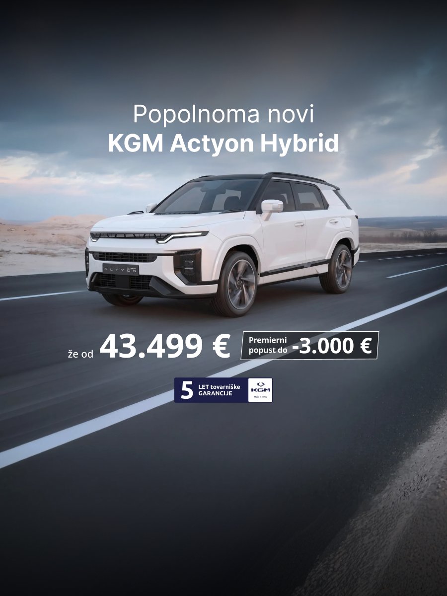 KGM totalna odprodaja