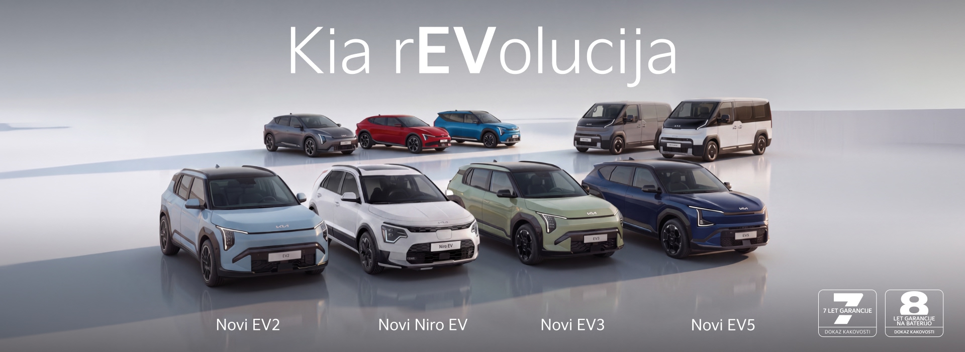 go electric EV3 EV9 EV6