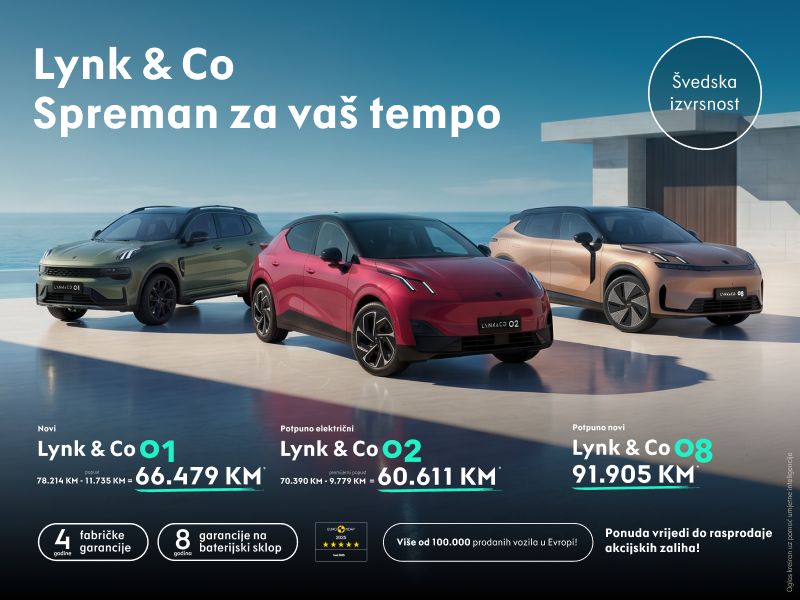 Impresivni. Napredni. Zasnovani za vas.