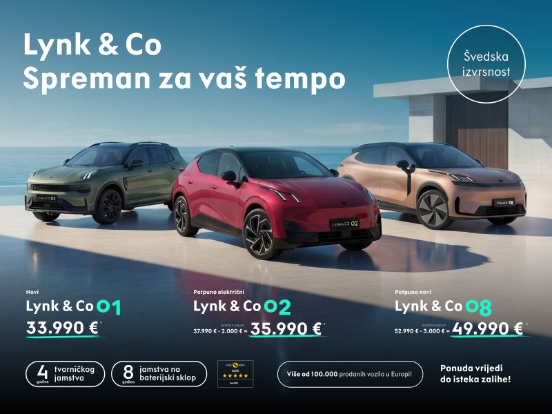 Ikonični trojec Lynk & Co