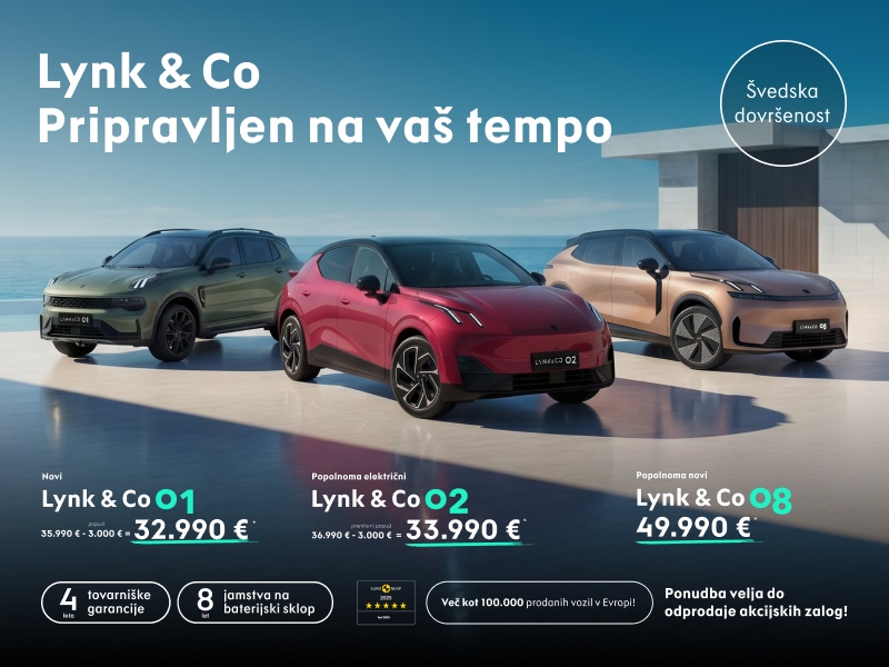 Ikonični trojec Lynk & Co